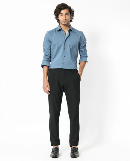 PLAIN SHIRT BENEDICT - LIGHT BLUE