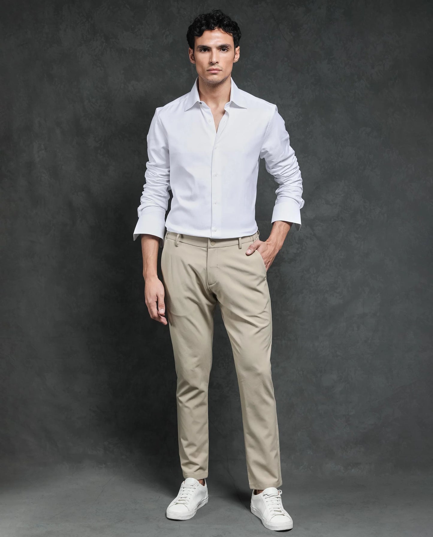 PLAIN SHIRT BENEDICT - WHITE