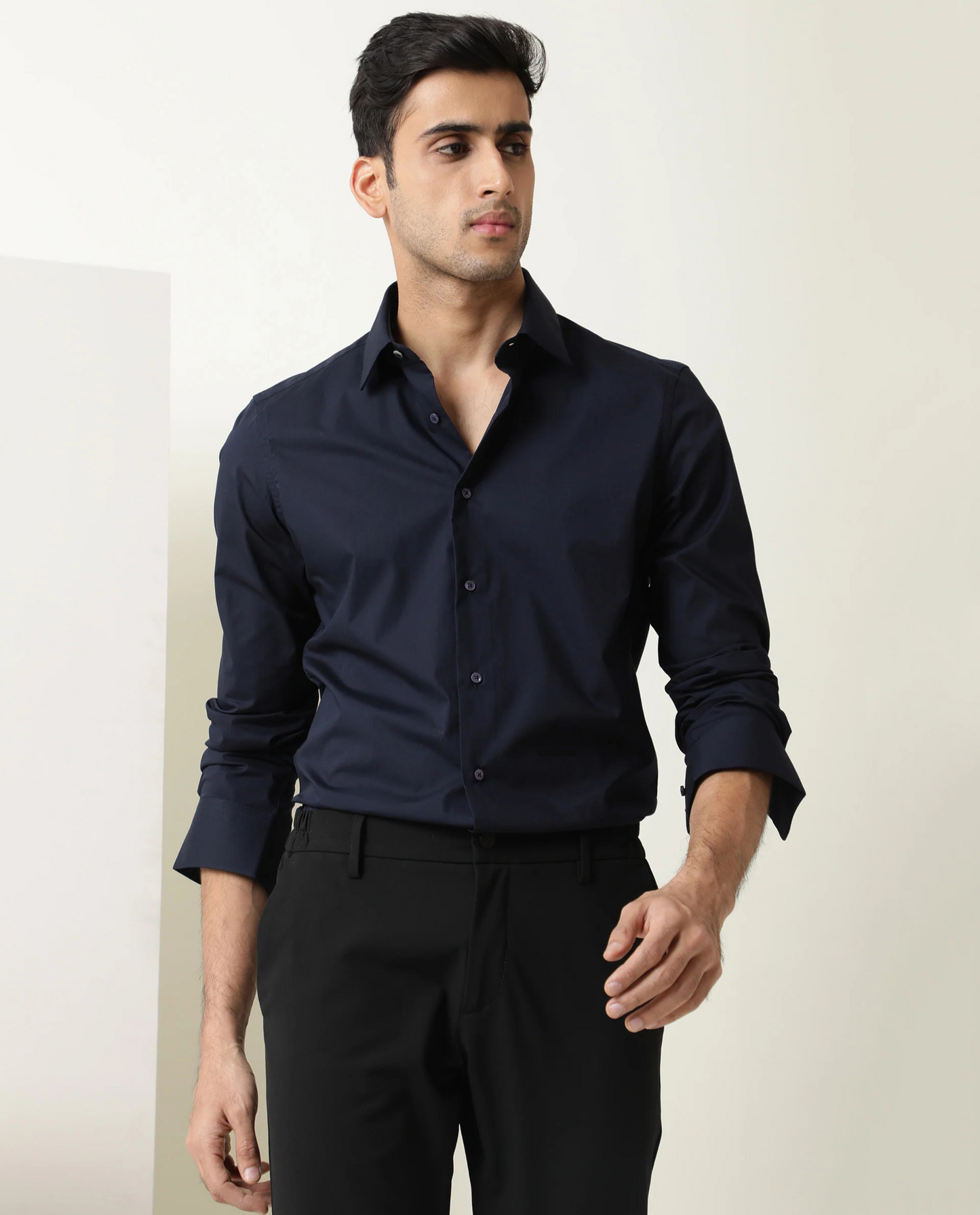 PLAIN SHIRT BENEDICT - DARK NAVY